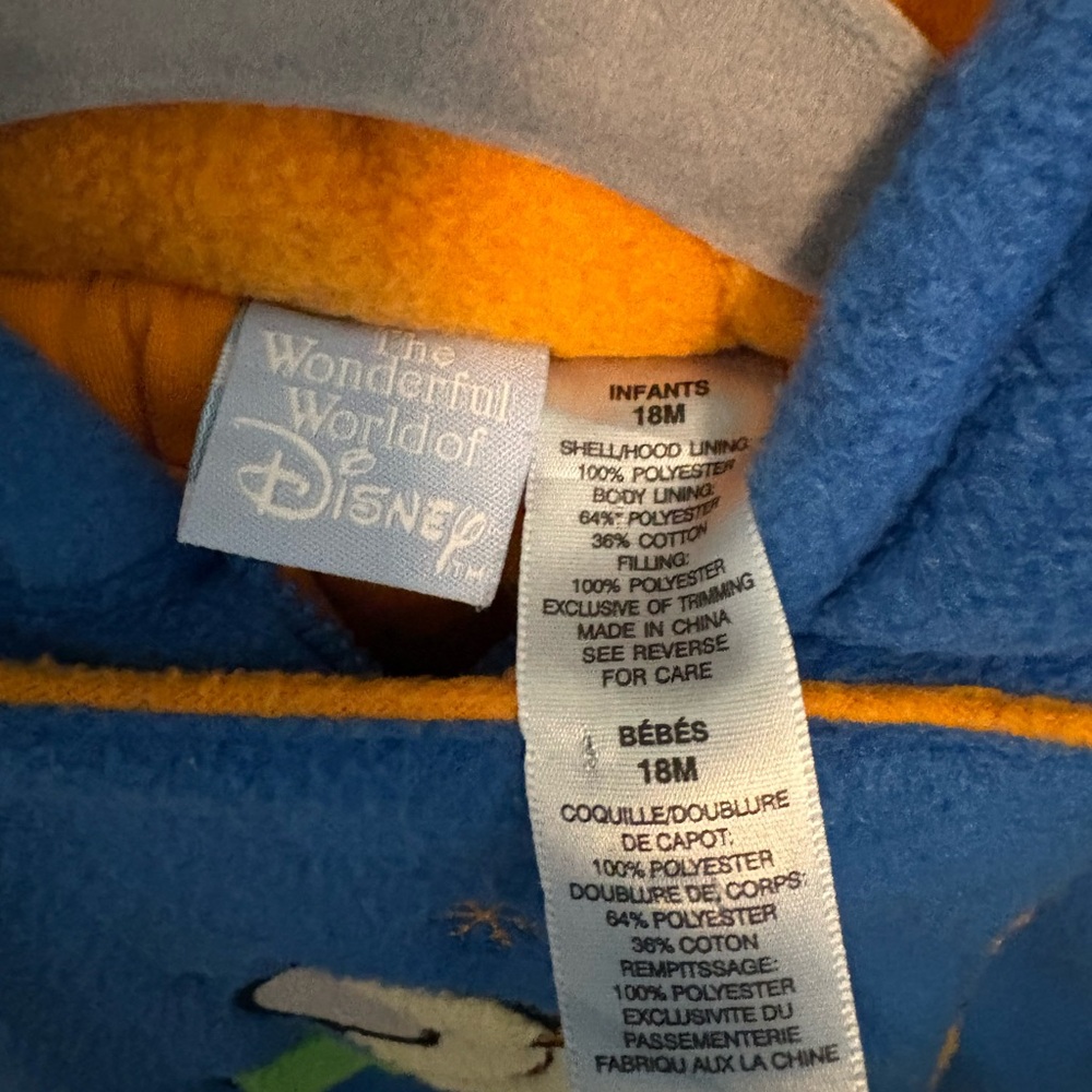 Disney Tigger One Piece Snowsuit - Picture 6 of 8